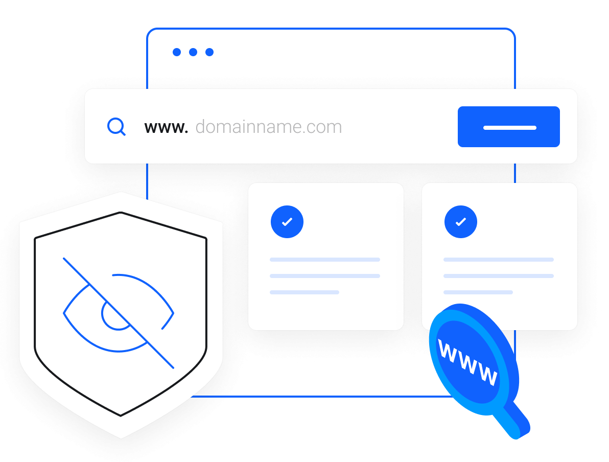 Acheter & gérer un nom de domaine facilement – D4.FR - Enregistrement de domaine privé gratuit