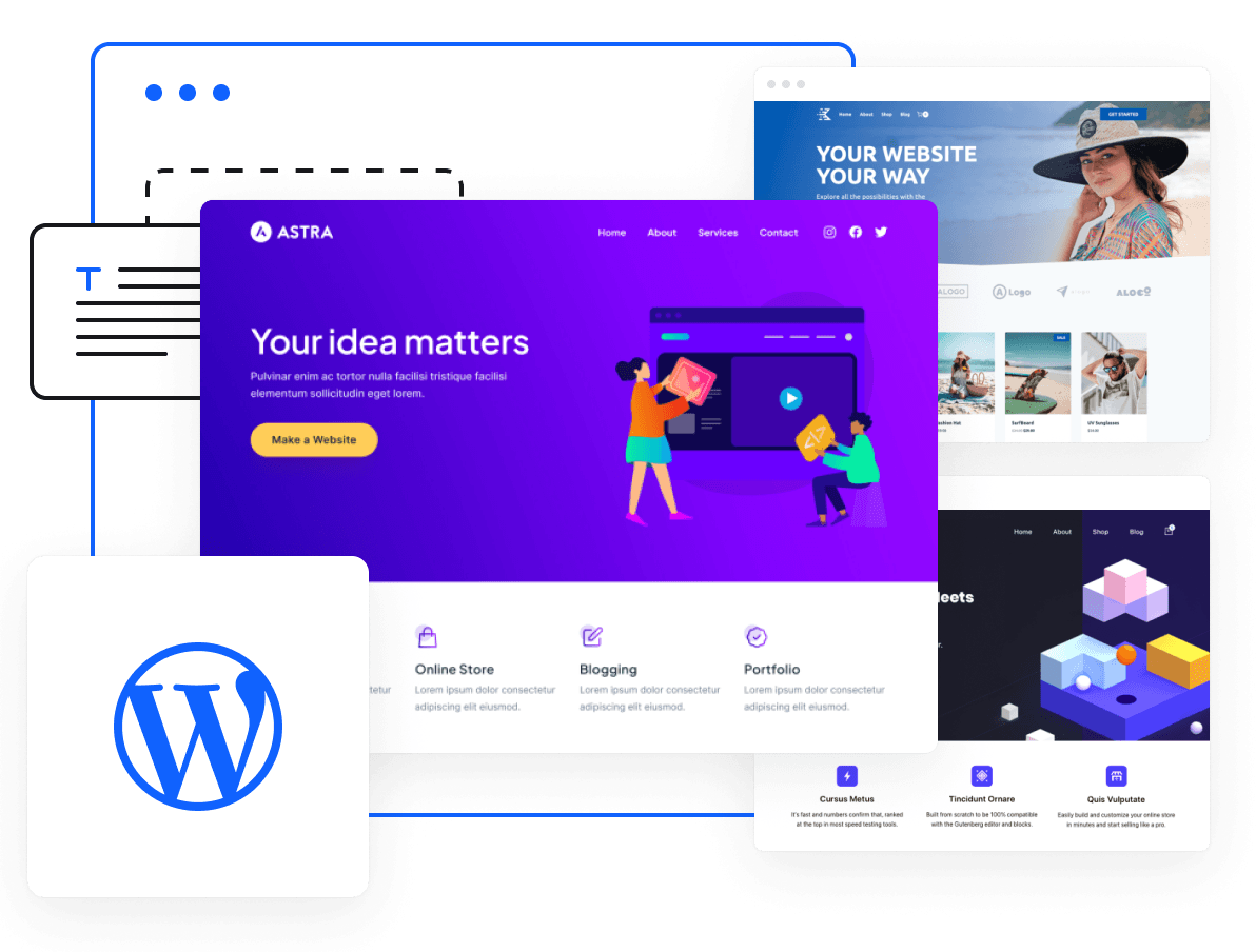 D4.FR | Hebergement web | serveur  virtuel | infogerance - Créez votre site web avec un hébergement WordPress optimisé.